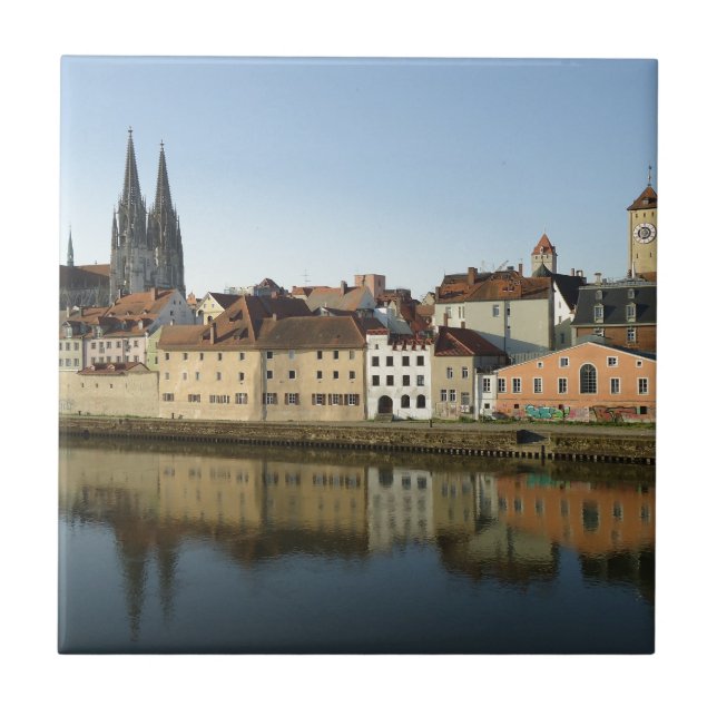 Regensburg, Deutschland Fliese (Vorderseite)