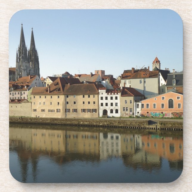 Regensburg, Deutschland Getränkeuntersetzer (Vorderseite)