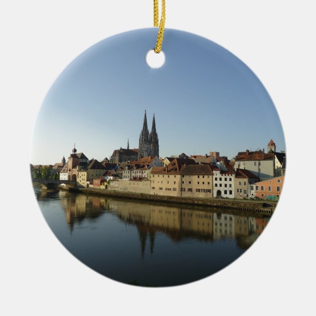 Regensburg, Deutschland Keramikornament (Vorne)