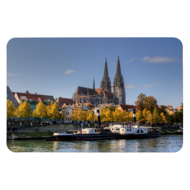 Regensburg, Deutschland Magnet (Horizontal)