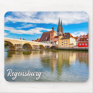 Regensburg, Deutschland Mousepad