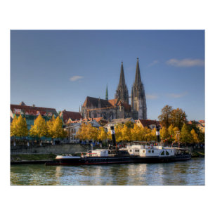 Regensburg, Deutschland Poster