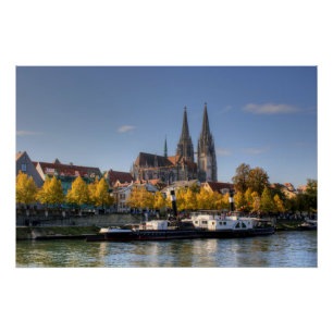 Regensburg, Deutschland Poster