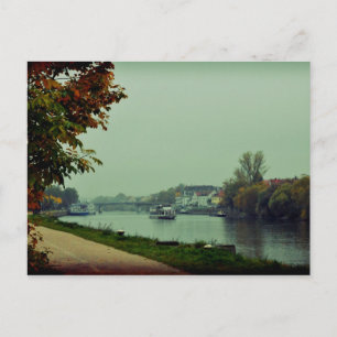 Regensburg Donau, Deutschland Postkarte
