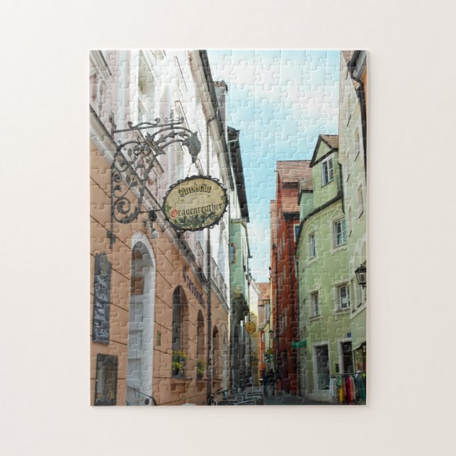 Regensburg Ostbayern. Puzzle (Vertikal)