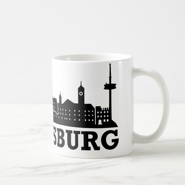 Regensburg-Skyline Tasse (Rechts)