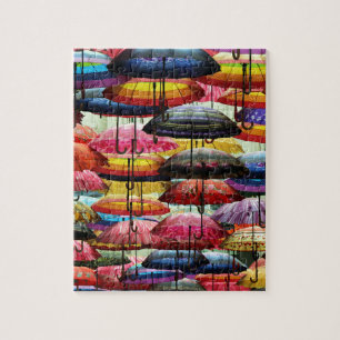 Regenschirm-Dach Puzzle