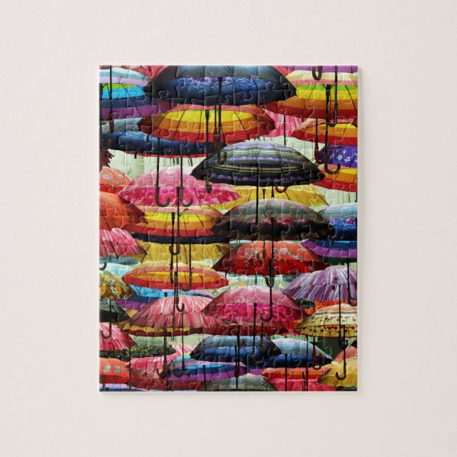 Regenschirm-Dach Puzzle (Vertikal)