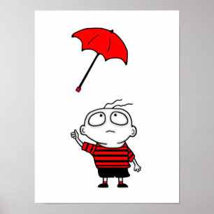 Regenschirm Poster