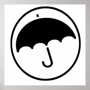 Regenschirm Poster