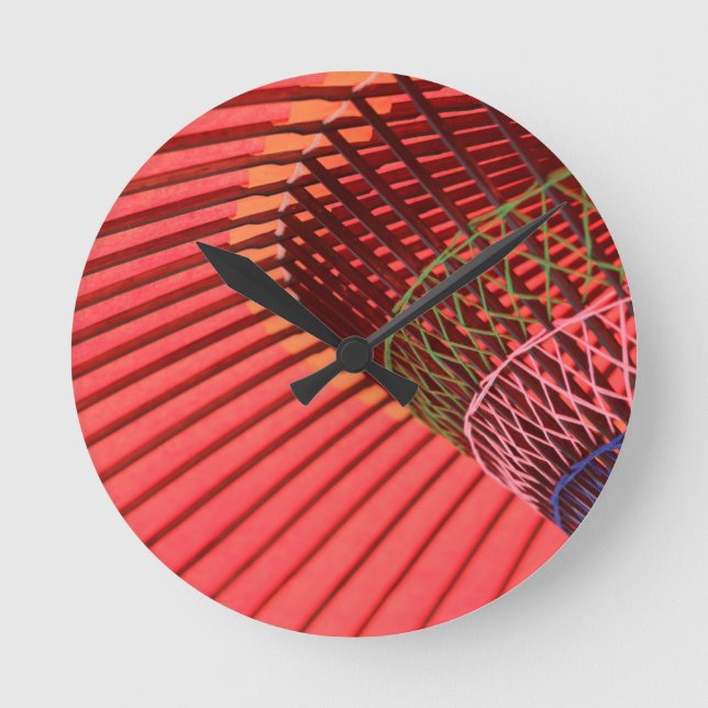 Regenschirm Runde Wanduhr (Vorderseite)