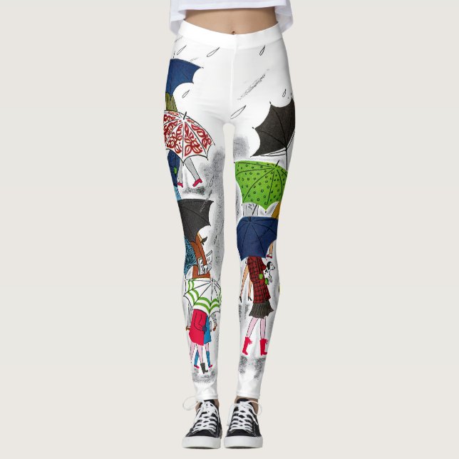 Regenschirm scherzt Leggings (Vorderseite)