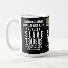 REGENSCHIRM SKLAVENHÄNDLER Tasse Kaffeetasse