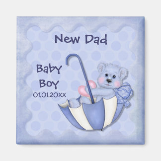 Regenschirmbär - Maßgeschneidert - Junge Magnet