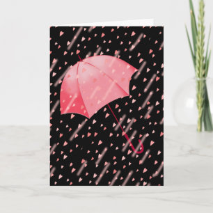 REGENSCHIRME DER LIEBE von SHARON SHARPE Karte