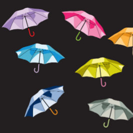 Regenschirme Handtuch