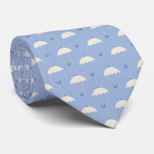 Regenschirme im Blau Krawatte