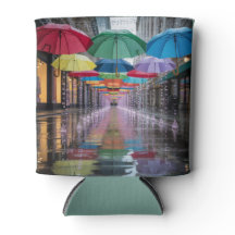 Regenschirme Regenstraße Kann Hülle