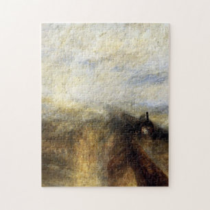Regenstaub und Geschwindigkeit durch JMW Turner Puzzle