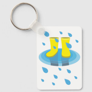 Regenstiefel Schlüsselanhänger