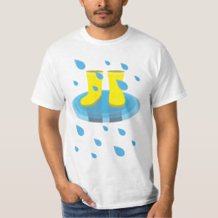 Regenstiefel T-Shirt