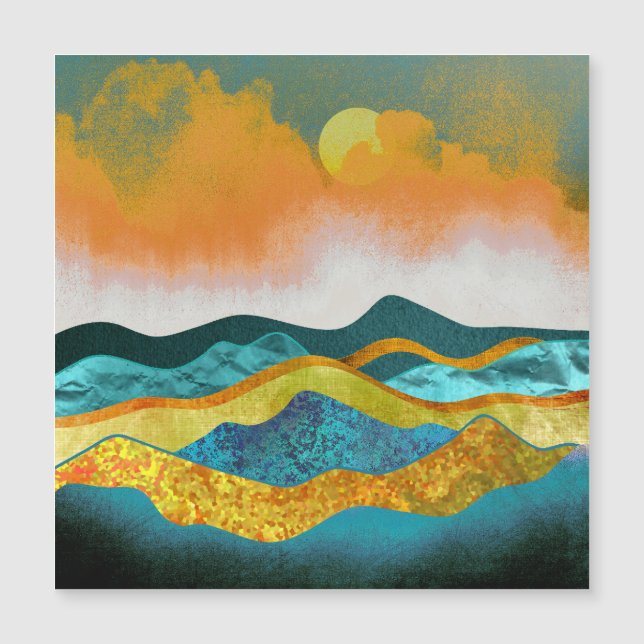 Regensturm Magnetkarte (Vorderseite)