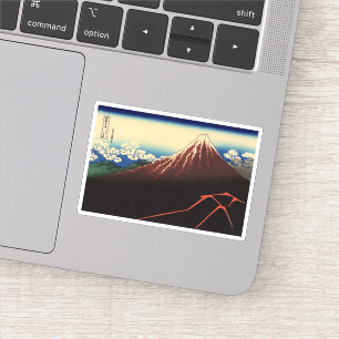 Regensturm unter dem Gipfel Aufkleber