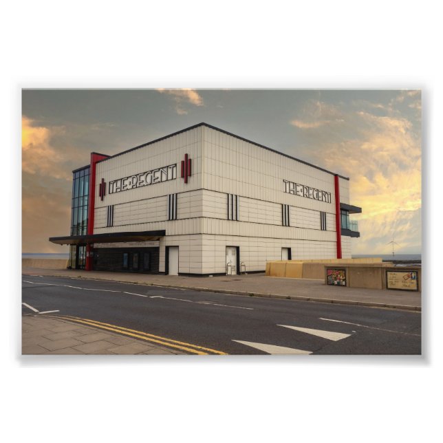 Regent Cinema, Redcar Fotodruck (Vorne)