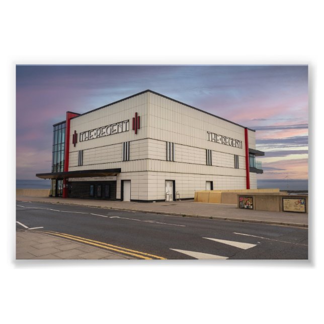 Regent Cinema, Redcar Fotodruck (Vorne)