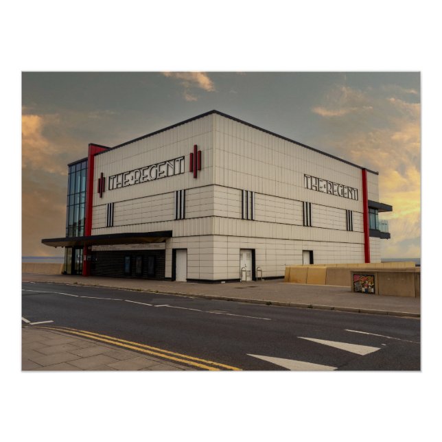 Regent Cinema, Redcar Poster (Vorderseite)