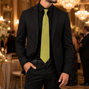 Regent Gold Luxus Elfenbein & Gold Pinstripe Krawatte