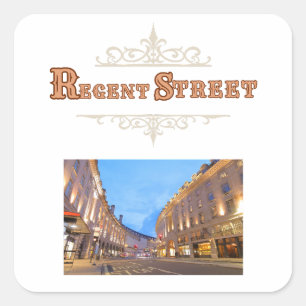 Regent Street Aufkleber