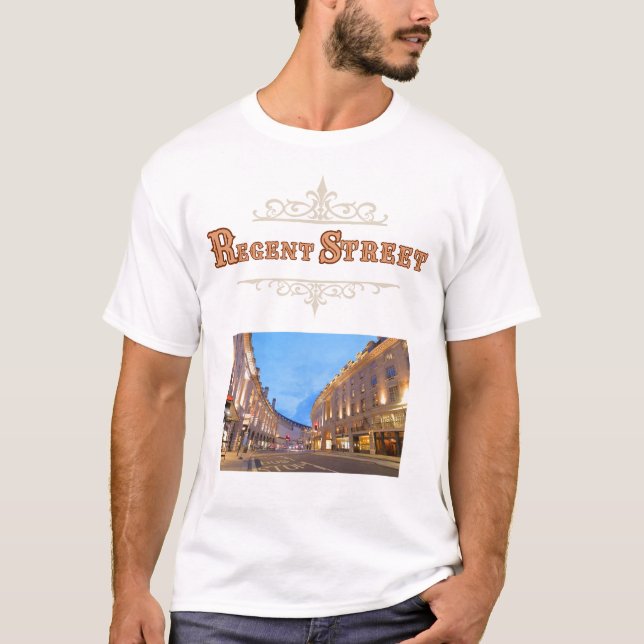 Regent Street Herren T-Shirt (Vorderseite)