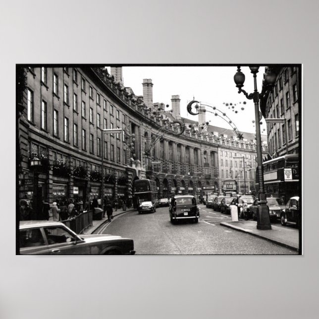 Regent Street, London Poster (Vorne)