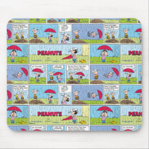 Regentag beim Baseballspiel Mousepad