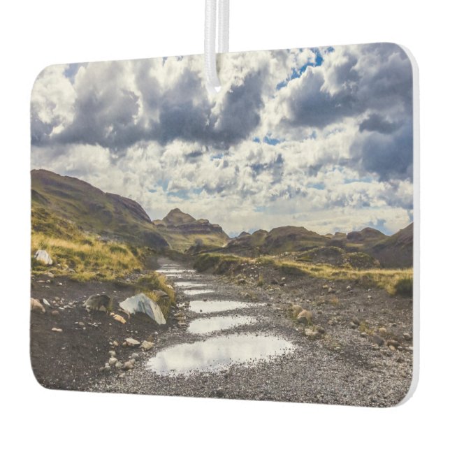 Regentag in Torres del Paine NP Autolufterfrischer (Links)