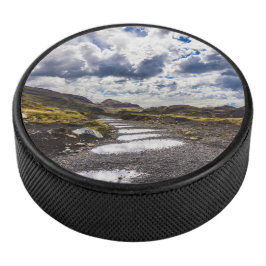Regentag in Torres del Paine NP Eishockey Puck
