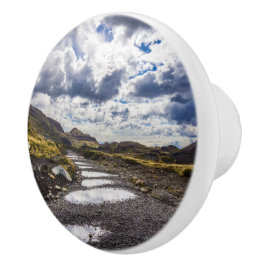 Regentag in Torres del Paine NP Keramikknauf