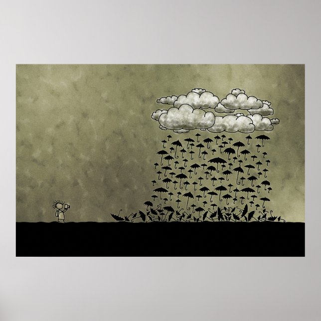 Regentag Poster (Vorne)