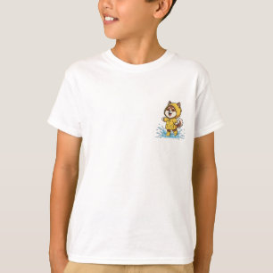 Regentag-Shiba-Welpen-Kinder T-Shirt