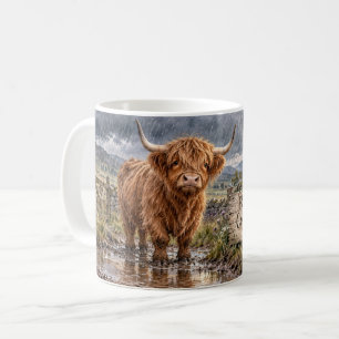Regentage Landkuh Kaffeetasse
