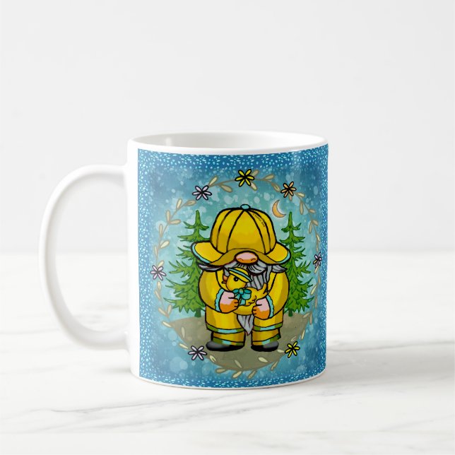 Regentags-Gnom  Kaffeetasse (Links)
