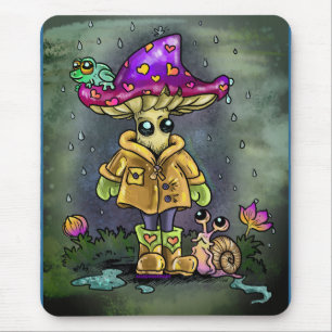 Regentagsfreunde Mousepad