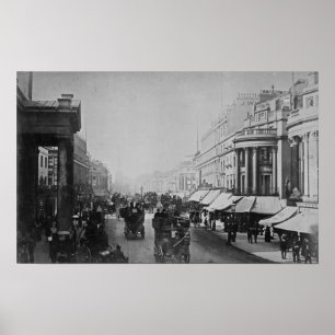 Regente Straße, London Poster