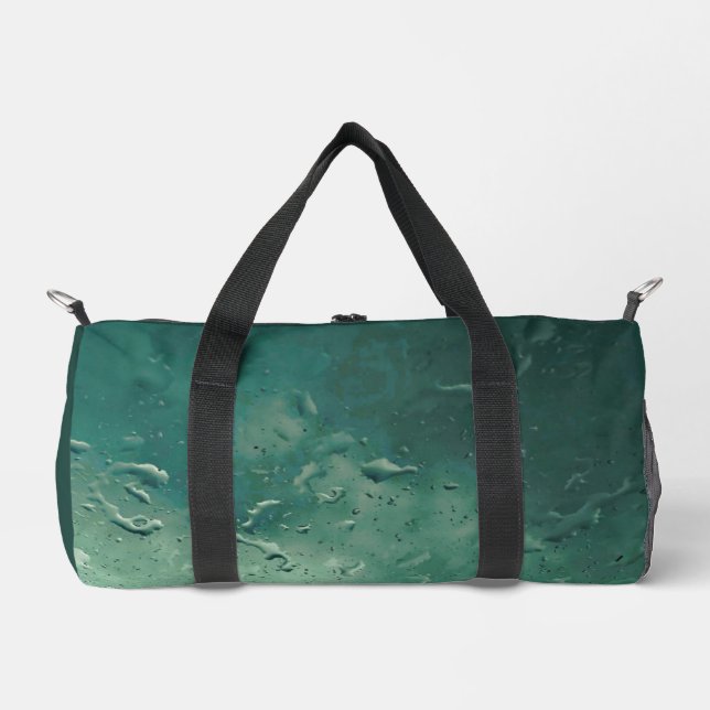 Regentropfen am Fenster  Duffle Bag (Vorderseite)