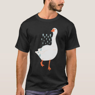 Regentropfen, die die Gänse abziehen T-Shirt