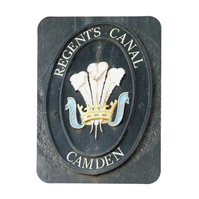 Regent's Canal - Camden Lock - London - Magnet (Vertikal)