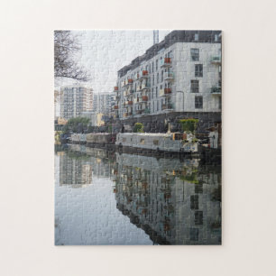 Regent's Canal Reflection London Vereinigtes König Puzzle