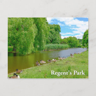 Regent's Park London Postcard Postkarte
