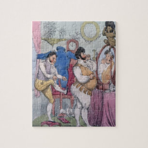 Regentschaft ein La Modus, 1812 (farbige Puzzle